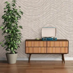 Best Profhome 395072-GU Papier peint à motifs graphiques texturé brillant 5,33 m2