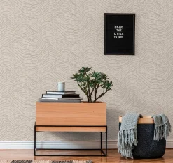 Best Profhome 395072-GU Papier peint à motifs graphiques texturé brillant 5,33 m2