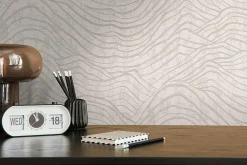 Best Profhome 395072-GU Papier peint à motifs graphiques texturé brillant 5,33 m2