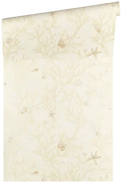 Clearance Profhome 344961-GU Papier peint de luxe exclusif légèrement texturé subtilement chatoyant 7,035 m2