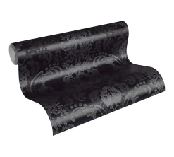 Clearance Profhome 361663-GU Papier peint baroque texturé subtilement chatoyant 5,33 m2