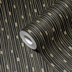 Sale Profhome 388224-GU Papier peint à rayures légèrement texturé subtilement scintillant 5,33 m2