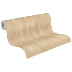 Profhome 398012-GU Papier peint aspect bois texturé mat 5,33 m2* Papier Peint Imitant