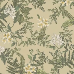 Profhome 394241-GU Papier peint floral légèrement texturé mat 5,33 m2* Papier Peint Fleuri