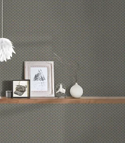 Best Profhome 379583-GU Papier peint à motifs graphiques lisse subtilement chatoyant 5,33 m2
