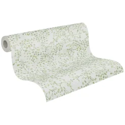 Clearance Profhome 397472-GU Papier peint floral légèrement texturé mat 5,33 m2
