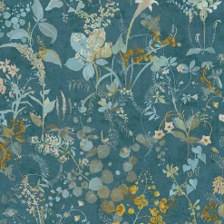 Profhome 388253-GU Papier peint floral texturé mat 5,33 m2* Papier Peint Fleuri