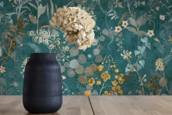 Profhome 388253-GU Papier peint floral texturé mat 5,33 m2* Papier Peint Fleuri