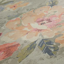 Sale Profhome 396072-GU Papier peint floral légèrement texturé mat 5,33 m2