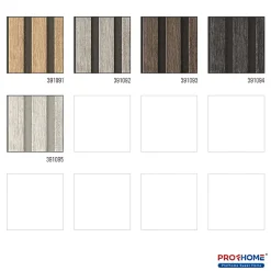 Sale Profhome 391095-GU Papier peint aspect bois texturé mat 5,33 m2