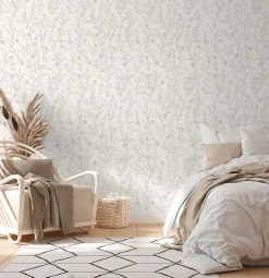 Best Profhome 395464-GU Papier peint ton-sur ton lisse satiné 5,33 m2