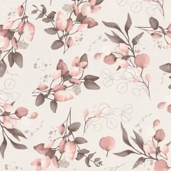 Profhome 397681-GU Papier peint style country texturé et des accents métalliques 5,33 m2* Papier Peint Fleuri