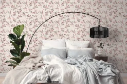 Profhome 397681-GU Papier peint style country texturé et des accents métalliques 5,33 m2* Papier Peint Fleuri
