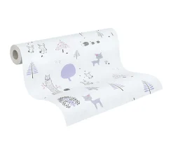 Profhome 381171-GU Papier peint enfants légèrement texturé mat 5,33 m2*Enfant Papier Peint Enfant