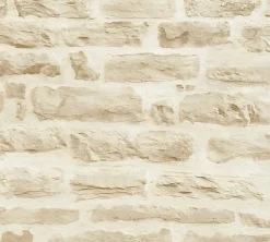 Profhome 355802-GU Papier peint aspect pierre carrelage lisse mat 5,33 m2* Papier Peint Imitant