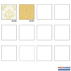 Profhome 961965-GU Papier peint baroque texturé mat 5,33 m2* Papier Peint Imitant