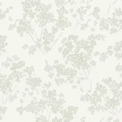 Profhome 395482-GU Papier peint floral texturé brillant 5,33 m2* Papier Peint Fleuri