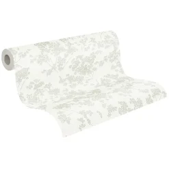 Profhome 395482-GU Papier peint floral texturé brillant 5,33 m2* Papier Peint Fleuri