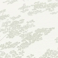 Profhome 395482-GU Papier peint floral texturé brillant 5,33 m2* Papier Peint Fleuri