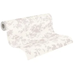 Online Profhome 395481-GU Papier peint floral texturé brillant 5,33 m2