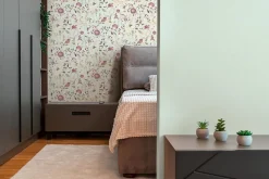 Profhome 397463-GU Papier peint floral légèrement texturé mat 5,33 m2* Papier Peint Fleuri