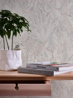 Best Profhome 396534-GU Papier peint floral légèrement texturé mat 5,33 m2