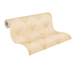 Clearance Profhome 378643-GU Papier peint à motifs graphiques légèrement texturé subtilement chatoyant 5,33 m2