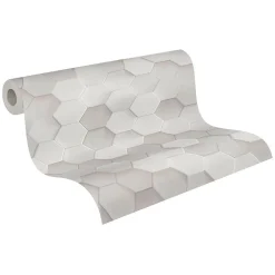 Best Profhome 387231-GU Papier peint pour cuisine et bain lisse mat 5,33 m2