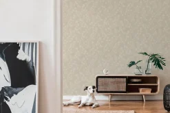 Profhome 387474-GU Papier peint floral légèrement texturé mat 5,33 m2* Papier Peint Imitant