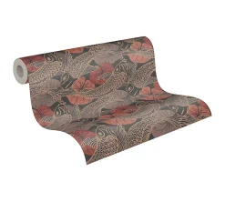 Sale Profhome 378595-GU Papier peint asiatique lisse subtilement chatoyant 5,33 m2