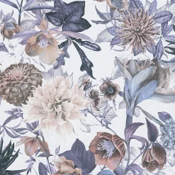 Profhome 381751-GU Papier peint floral lisse mat 5,33 m2* Papier Peint|Papier Peint Fleuri