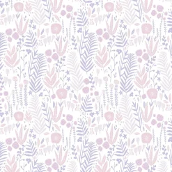 Profhome 381181-GU Papier peint floral légèrement texturé mat 5,33 m2*Enfant Papier Peint Enfant