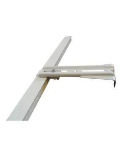 Clearance Secodir Équerre Murale - Fixation Rail Simple - Longueur 12,5 cm - Acier