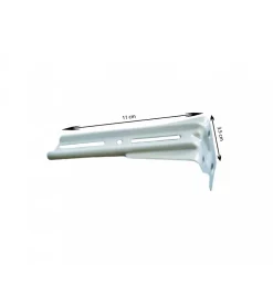 Clearance Secodir Équerre Murale - Fixation Rail Simple - Longueur 12,5 cm - Acier