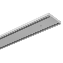 GoodHome Rail à rideau double Thira blanc L.200cm