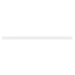 GoodHome Rail à rideau double Thira blanc L.200cm