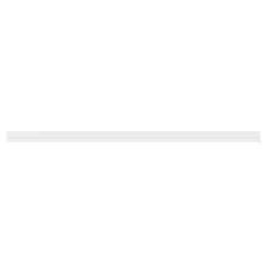 GoodHome Rail à rideau double Thira blanc L.200cm