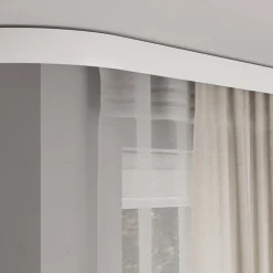Discount GoodHome Rail à rideau double Thira blanc L.250cm