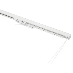 GoodHome Rail à rideau extensible Millet blanc L.120/210cm* Rail À Rideaux