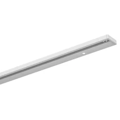 Discount GoodHome Rail à rideau simple Thira blanc L.200cm