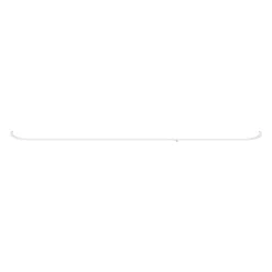 Discount GoodHome Rail à rideau simple Thira blanc L.200cm