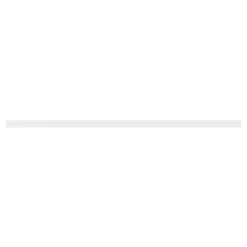 GoodHome Rail à rideau simple Thira blanc L.250cm* Rail À Rideaux