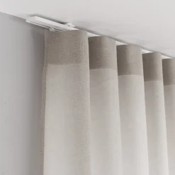 GoodHome Rail à rideau simple Thira blanc L.250cm* Rail À Rideaux