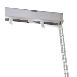 Outlet Madeco Rail pour store californien blanc ouverture centrale L.200cm