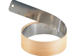 Ocai Règle de colleur en inox bords arrondis percée L.2m* Outils Du Tapissier