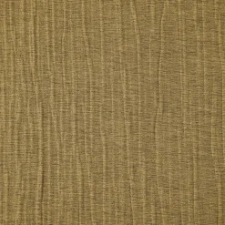Clearance GoodHome Rideau à œillets uni effet froissé Castellano jaune moutarde L.260 x l.140