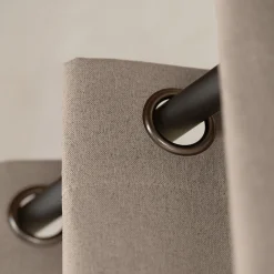 Best Home Maison Rideau 100% occultant thermique phonique chiné (160x240 cm - Taupe)