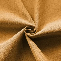 Clearance Home Maison Rideau 100% occultant thermique phonique chiné (240x260 cm - Jaune Ocre)
