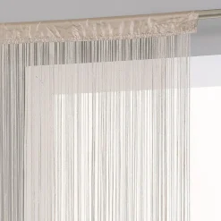 Outlet Atmosphera Créateur D'Intérieur Rideau fil - beige - 90x200 cm - Atmosphera
