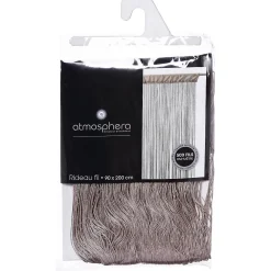 Outlet Atmosphera Créateur D'Intérieur Rideau fil - beige - 90x200 cm - Atmosphera